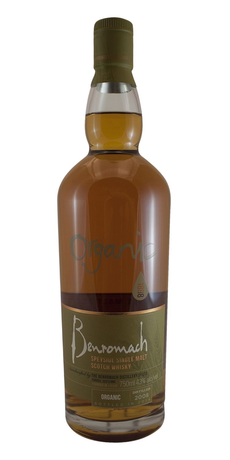 slide 1 of 1, Benromach Organic Speyside Single Malt Scotch Whisky, 750 ml