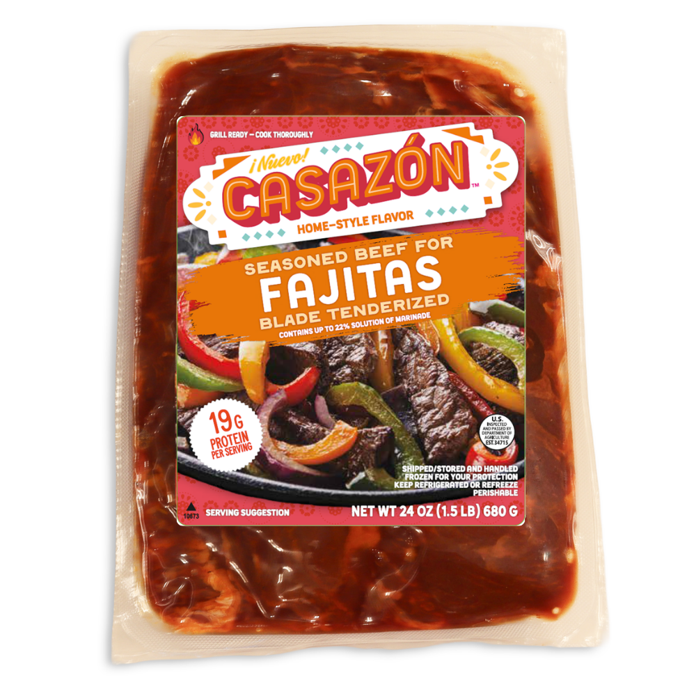 slide 1 of 1, Casazon™ Seasoned Beef For Fajitas, 24 oz, 24 oz