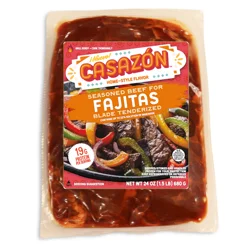 Casazon™ Seasoned Beef For Fajitas, 24 oz