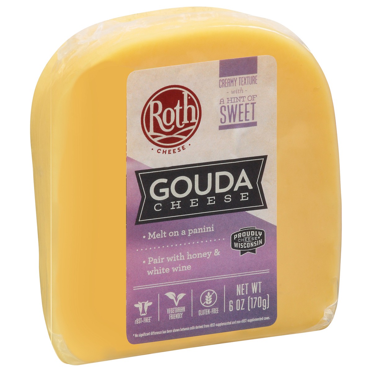 slide 6 of 9, Roth Gouda Cheese 6 oz, 6 oz