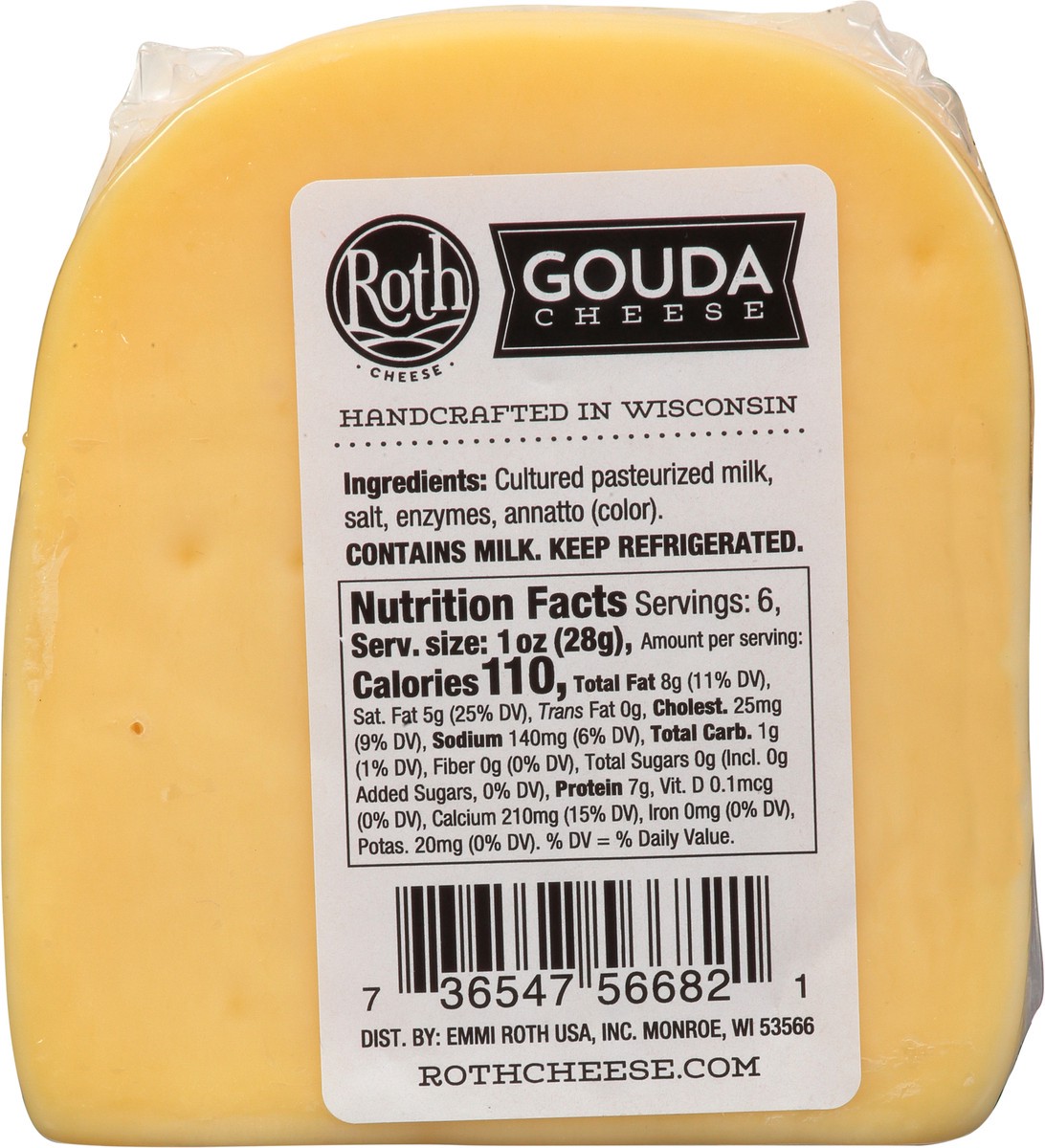 slide 5 of 9, Roth Gouda Cheese 6 oz, 6 oz