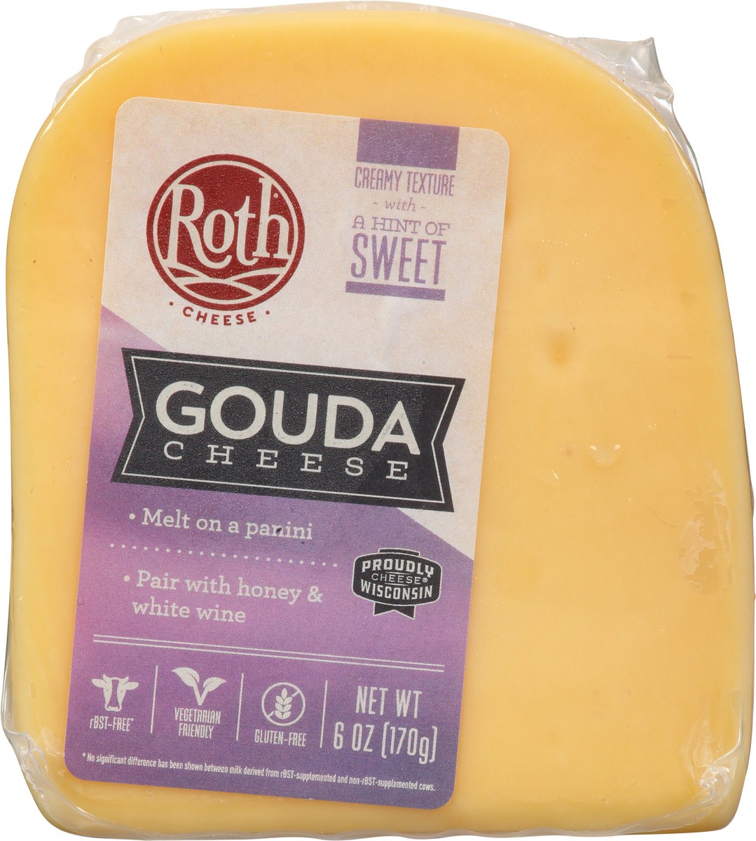 slide 2 of 9, Roth Gouda Cheese 6 oz, 6 oz