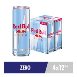Red Bull Zero Edition 12oz/4pk