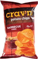 Crav'n Flavor Barbecue Flavored Potato Chips 7.75 oz