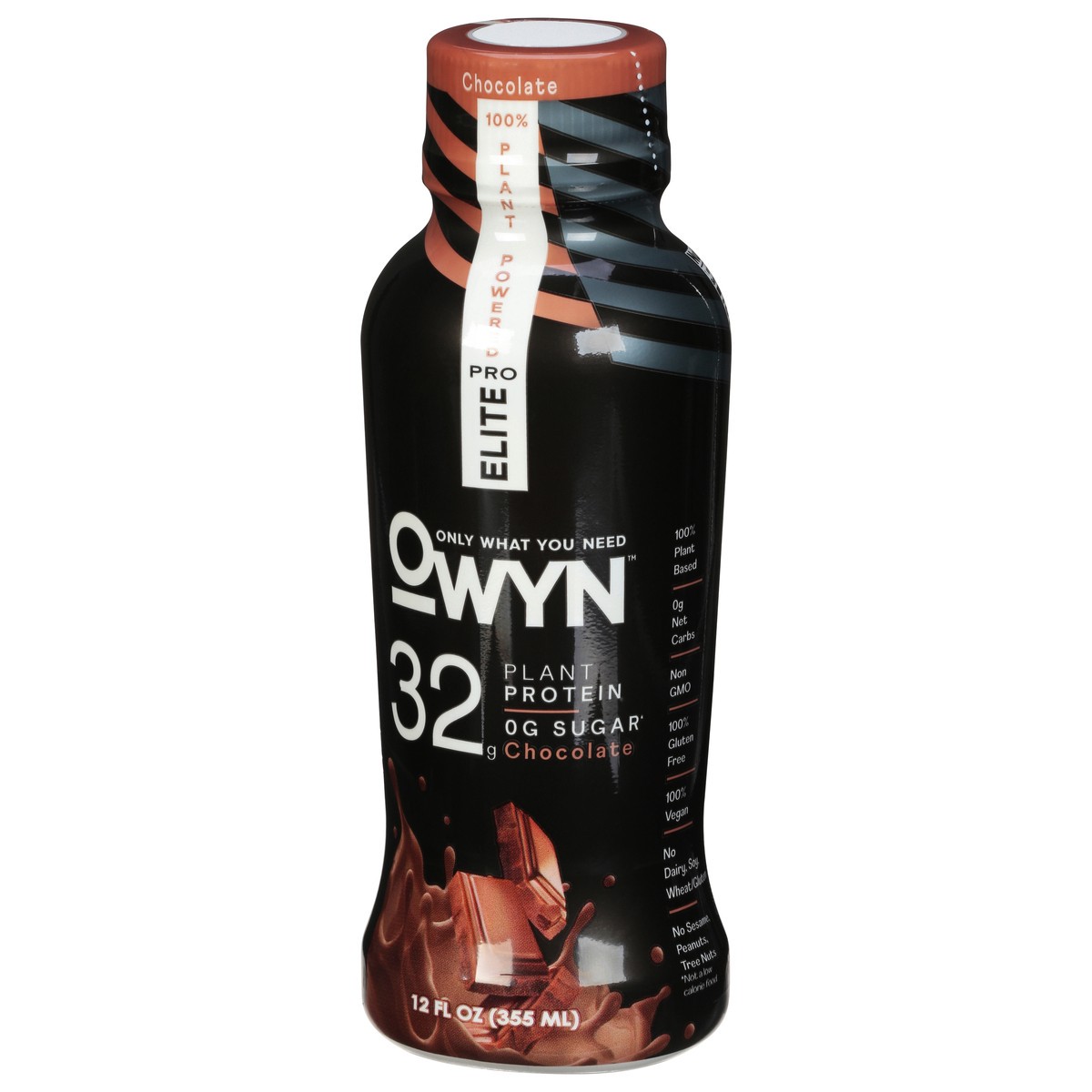 slide 9 of 9, OWYN Elite Chocolate, 32 gram