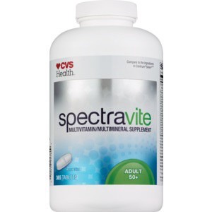 slide 1 of 1, CVS Health Spectravite Adult 50+ Tablets Value Size, 365 ct