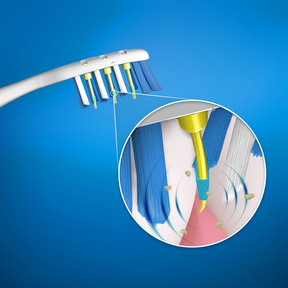 slide 9 of 9, Oral-B Pulsar Medium Bristle Manual Toothbrush, 2 ct