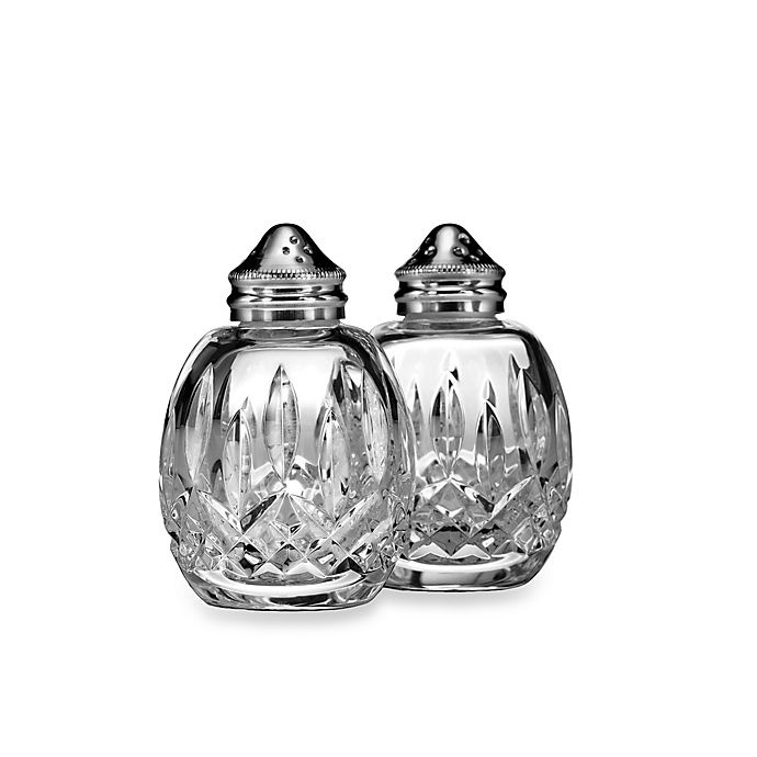 slide 1 of 2, Waterford Classic Lismore Salt and Pepper Shakers, 1 ct