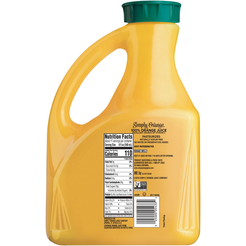 Simply Orange Juice Original 89 oz Shipt