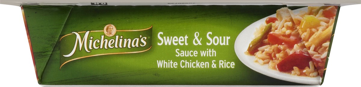 slide 5 of 9, Michelina's Sweet and Sour Chicken w/Rice 8.0 Oz. (Frozen), 8 oz