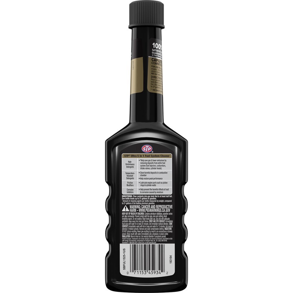 slide 2 of 2, STP® Ultra 5 in 1 Fuel System Cleaner, 5.25 fl oz