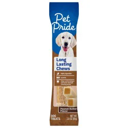 Pet Pride Peanut Butter Flavor Long Lasting Chews