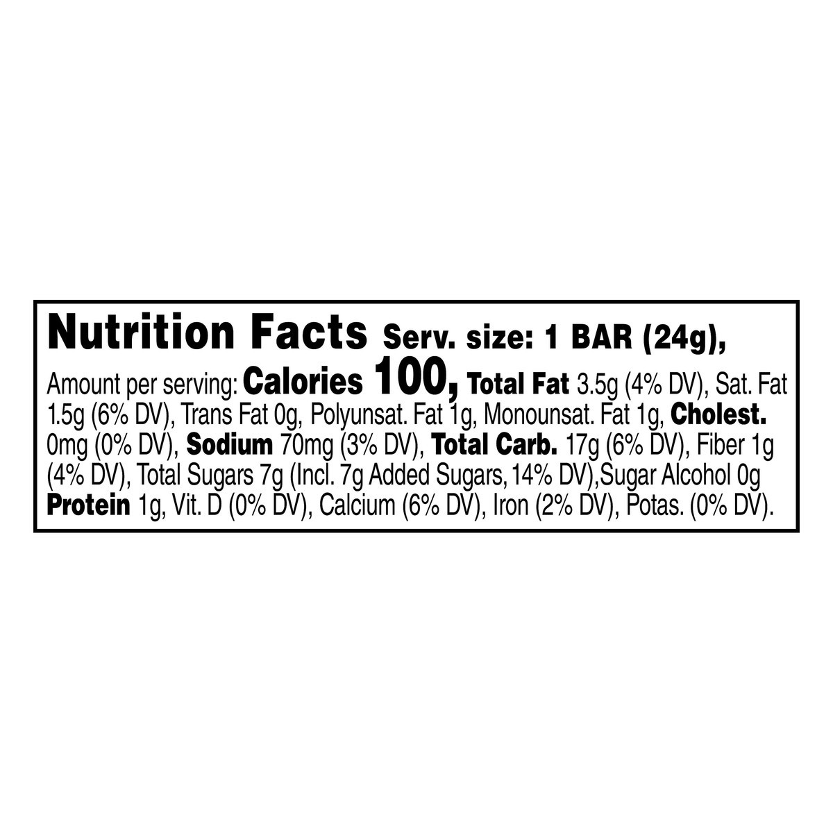 slide 3 of 4, Quaker Granola Bar, 0.84 oz
