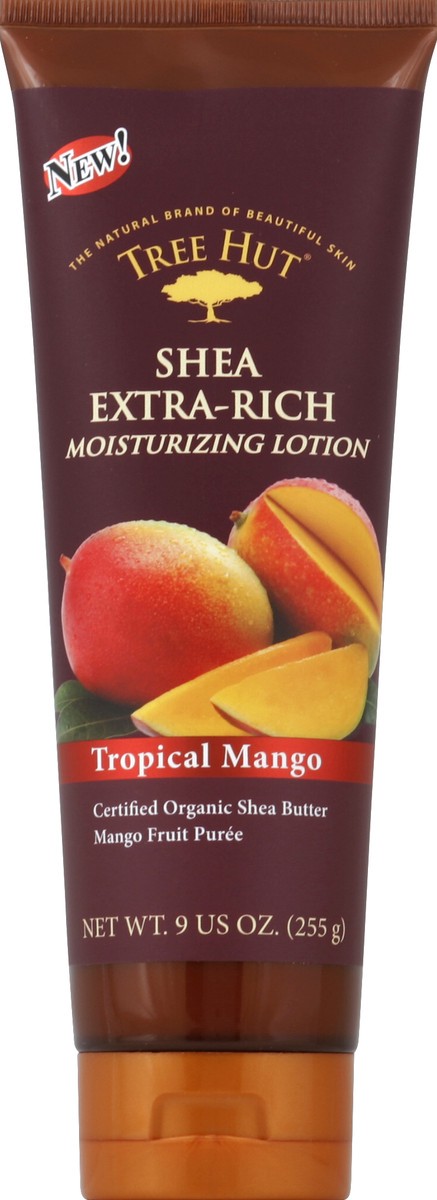 slide 2 of 3, Tree Hut Tropical Mango Shea Moisturizing Body Lotion, 9 oz