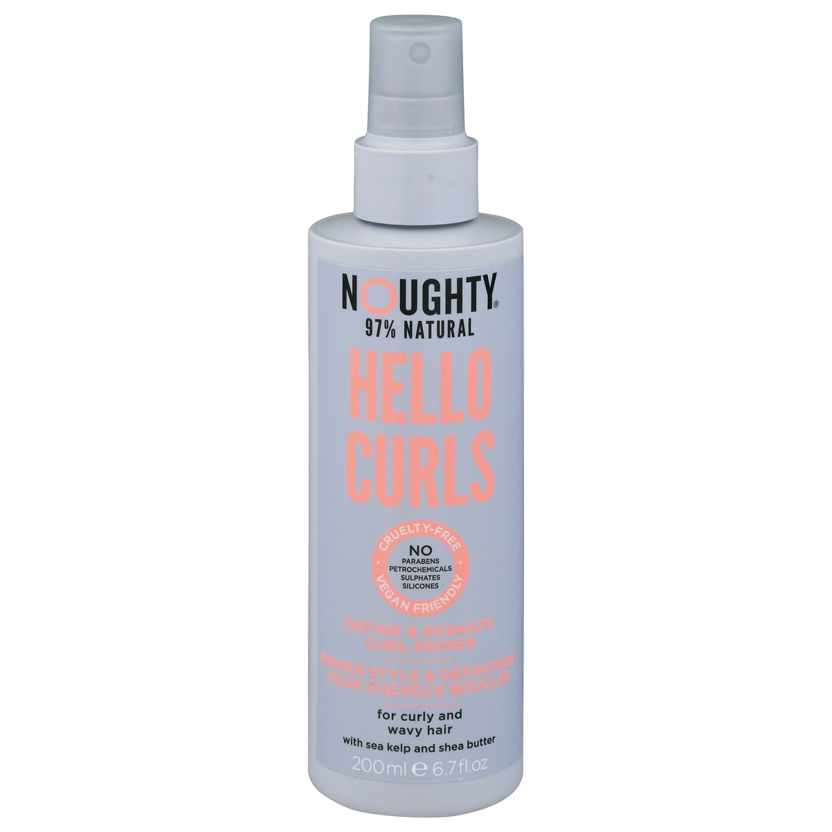 slide 1 of 1, Noughty Hello Curls Define & Reshape Curl Primer, 9.9 Oz, 9.91 oz