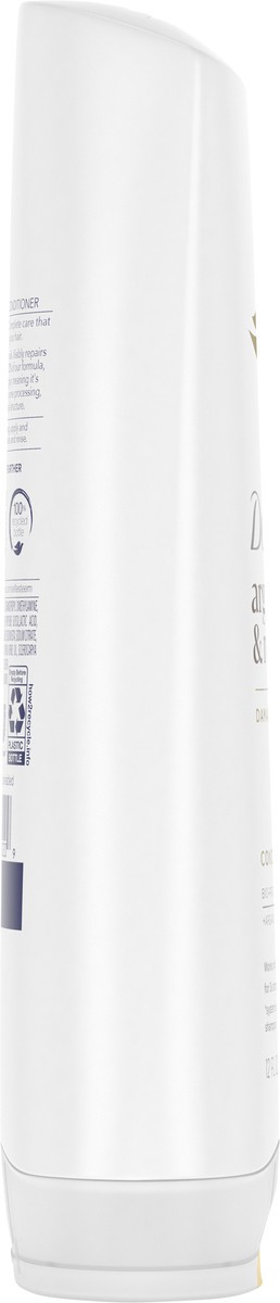 slide 11 of 13, Dove Conditioner Argan Oil & Damage Repair 12 oz, 12 fl oz