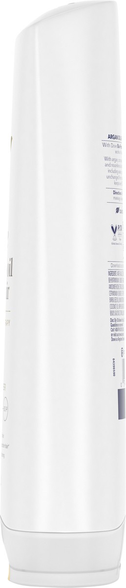 slide 2 of 13, Dove Conditioner Argan Oil & Damage Repair 12 oz, 12 fl oz