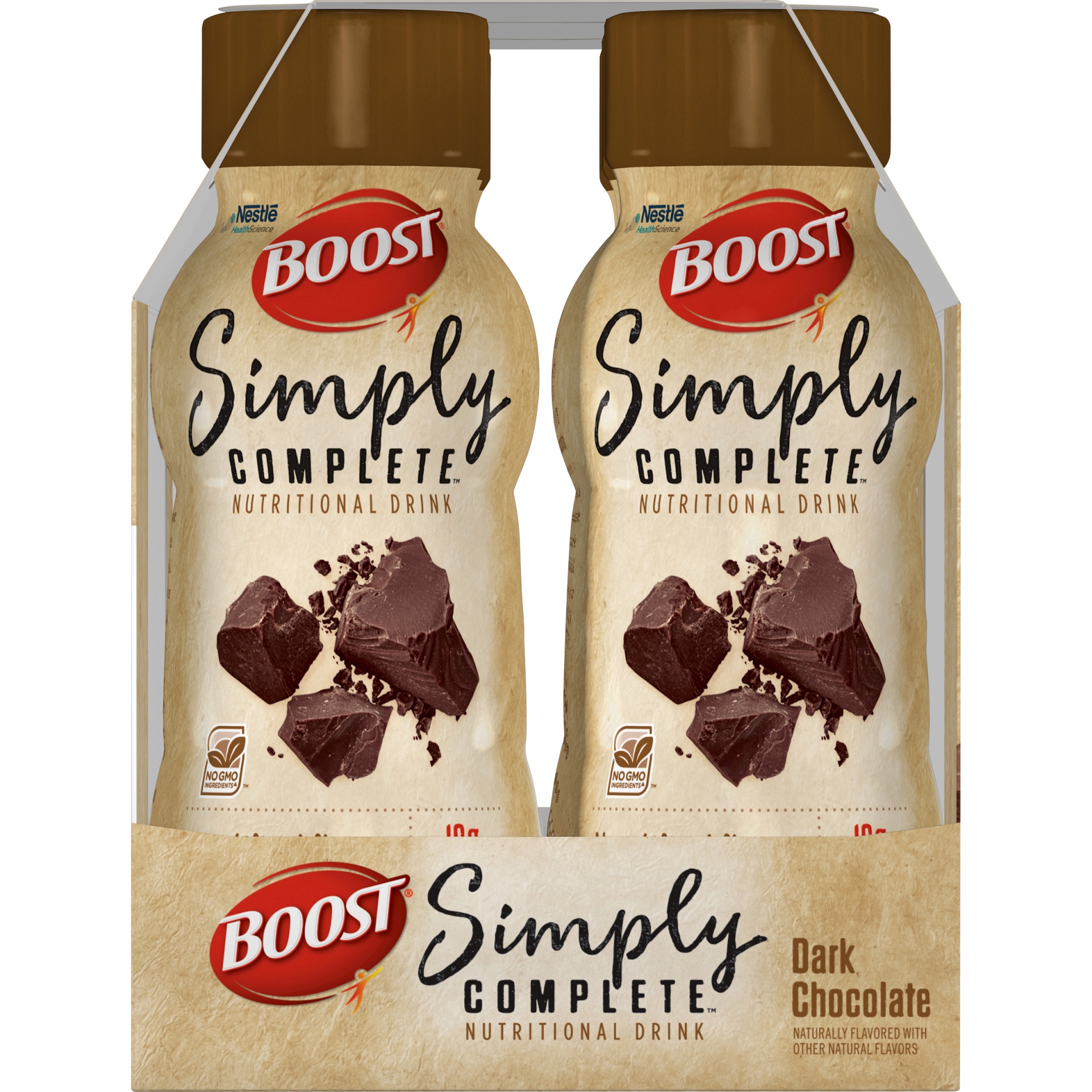 slide 4 of 8, Boost Simply Complete Dark Chocolate, 6 ct; 8 fl oz