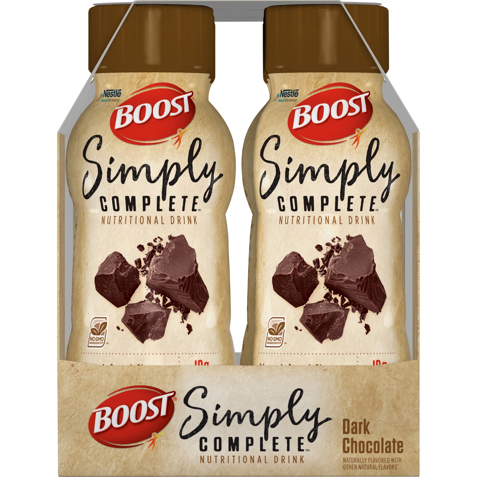 slide 5 of 8, Boost Simply Complete Dark Chocolate, 6 ct; 8 fl oz