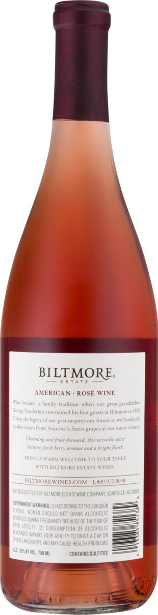 slide 6 of 9, Biltmore BE Dry Rose, 750 ml