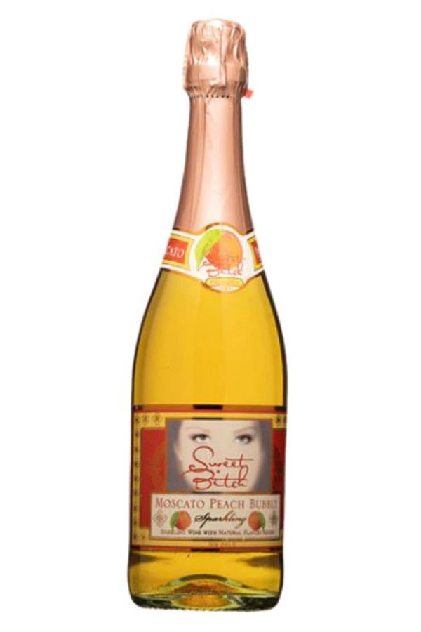 slide 1 of 1, Sweet Bitch Moscato Peach Bubbly, 750 ml