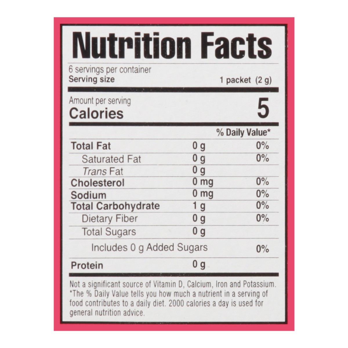 slide 8 of 13, Frutal Arbol Packets Sugar Free Tropical Berries Drink Mix- 6 ct, 6 ct