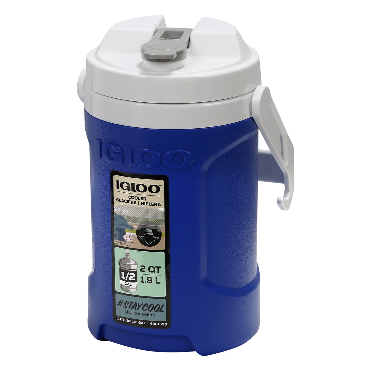 slide 5 of 9, Igloo 0.5 Gal Majestic Blue Cooler 1 ea, 1 ct