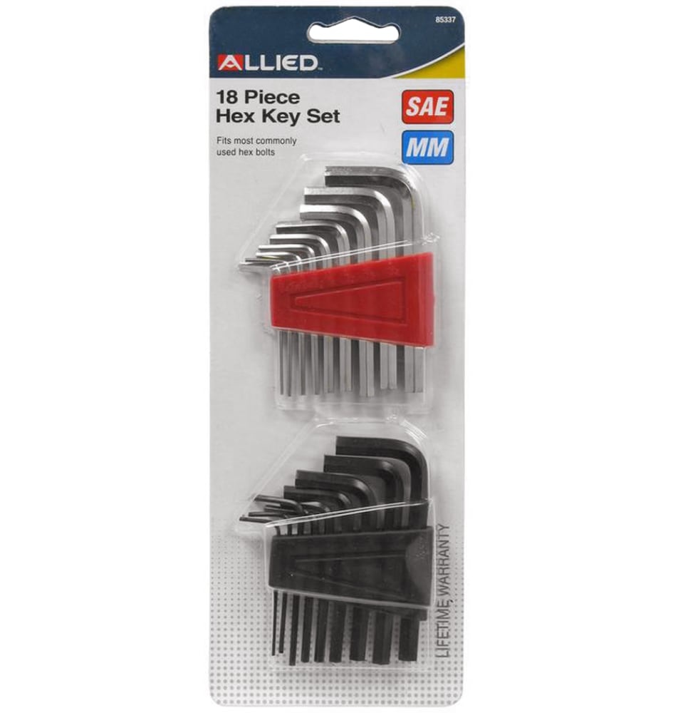 slide 1 of 1, Project Partners Hex Key Set, 18 ct