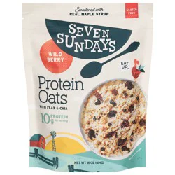 Seven Sundays Wildberry Protein Oats