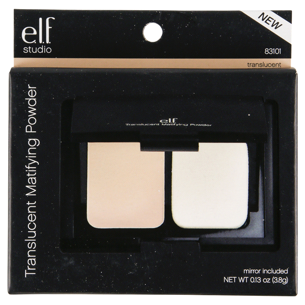 slide 1 of 1, e.l.f. Matifying Powder Translucent, 13 oz