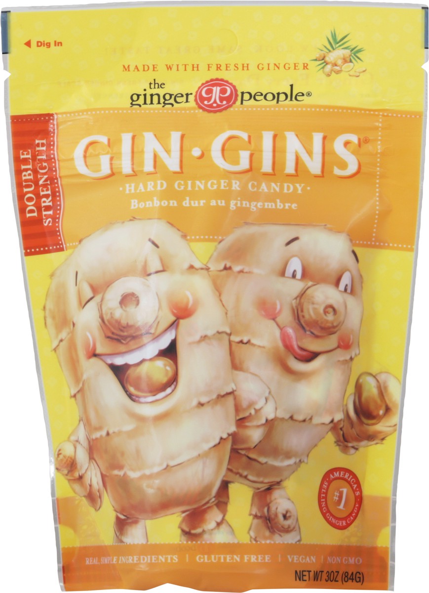 slide 7 of 12, Ginger People Gin Gins Double Strength Hard Ginger Candy 3 oz, 3 oz