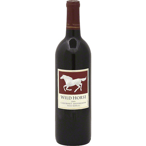 slide 2 of 2, Wild Horse Cabernet Sauvignon Bottle, 750 ml