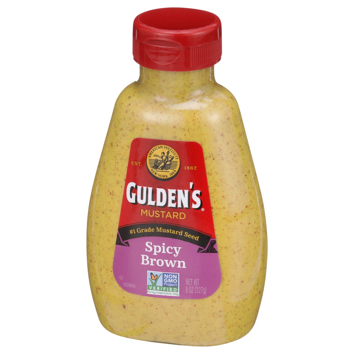 slide 2 of 7, Gulden's Spicy Brown Mustard 8 oz, 8 oz