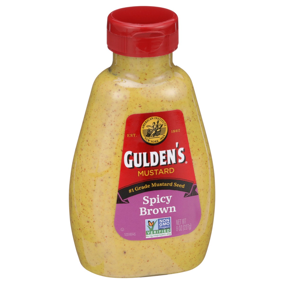 slide 3 of 7, Gulden's Spicy Brown Mustard 8 oz, 8 oz