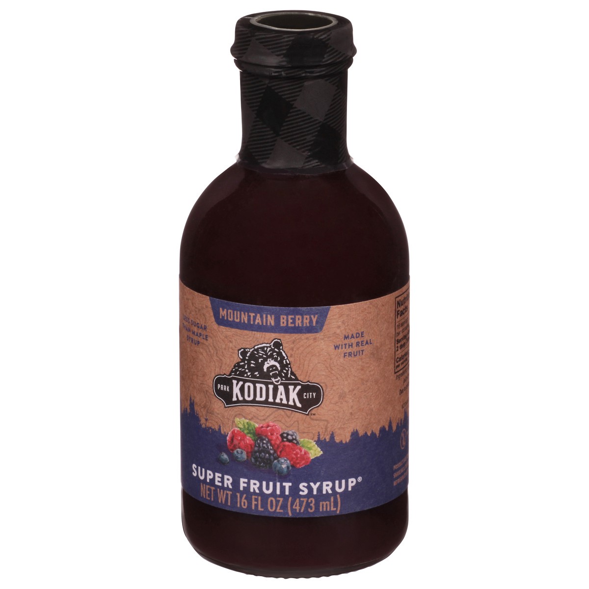 slide 12 of 14, Kodiak Cakes Mountain Berry Super Fruit Syrup 16 fl oz, 16 oz