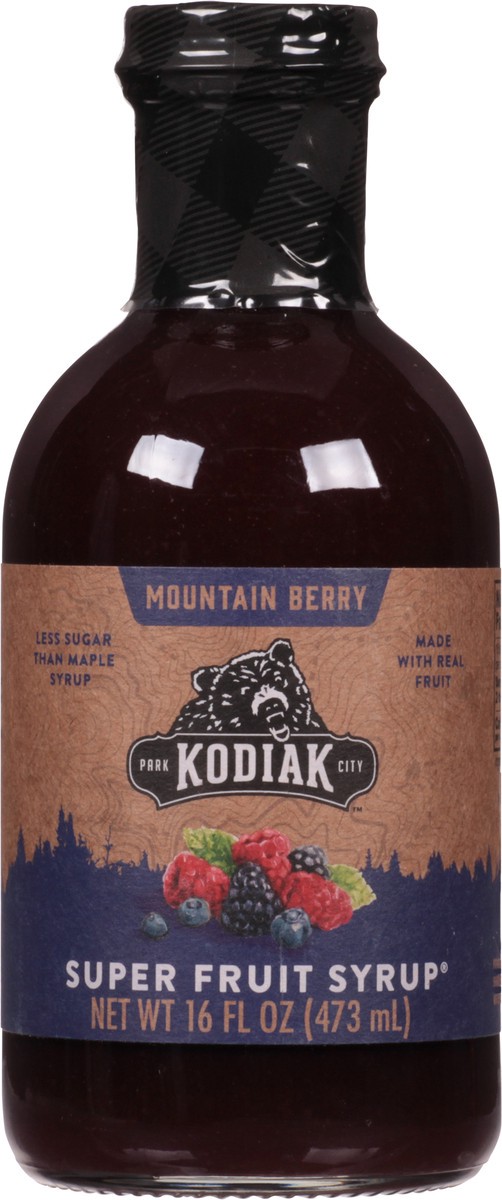 slide 7 of 14, Kodiak Cakes Mountain Berry Super Fruit Syrup 16 fl oz, 16 oz