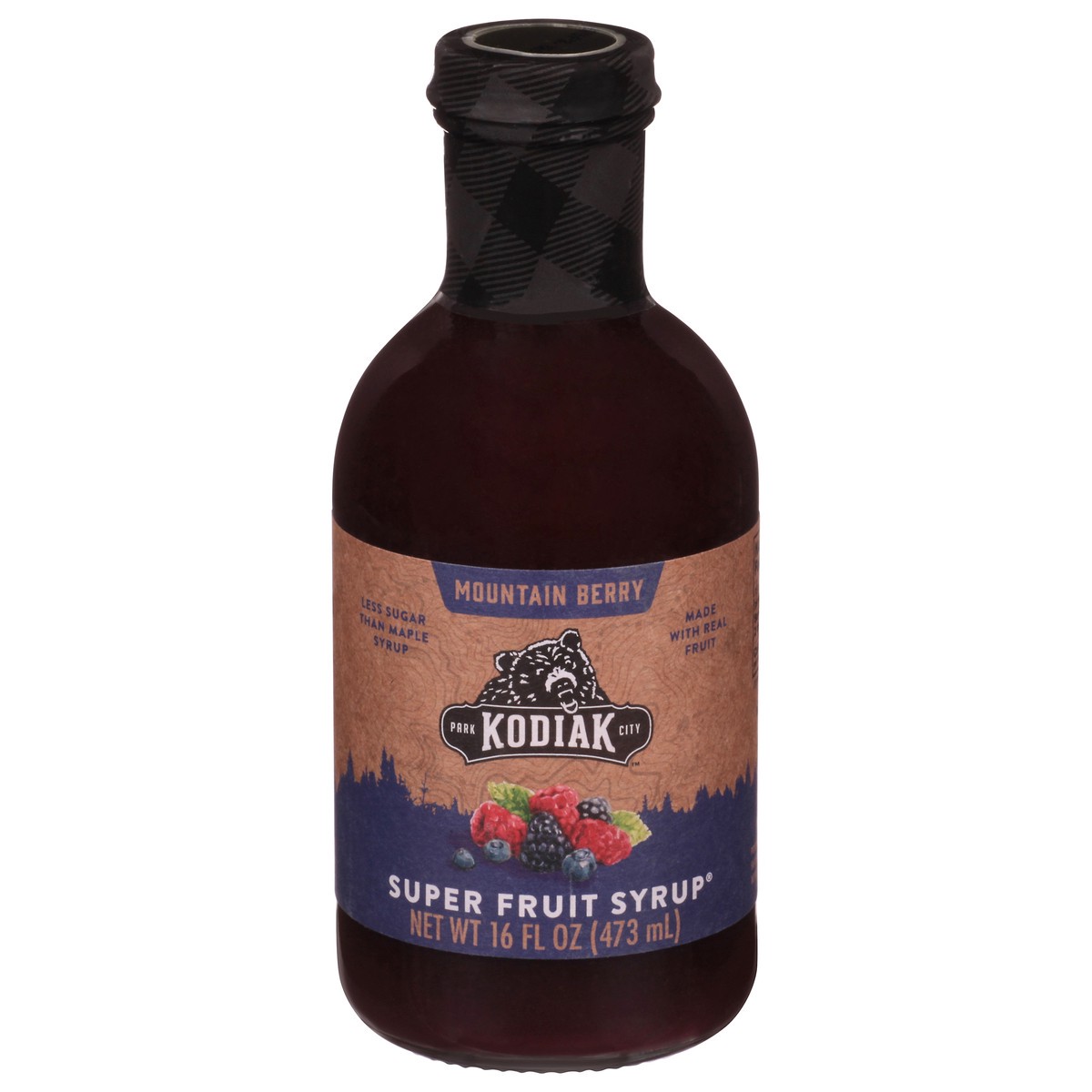 slide 1 of 14, Kodiak Cakes Mountain Berry Super Fruit Syrup 16 fl oz, 16 oz