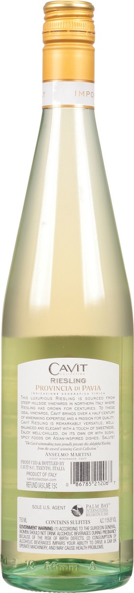 slide 2 of 7, Cavit Riesling, 750ml, 750 ml