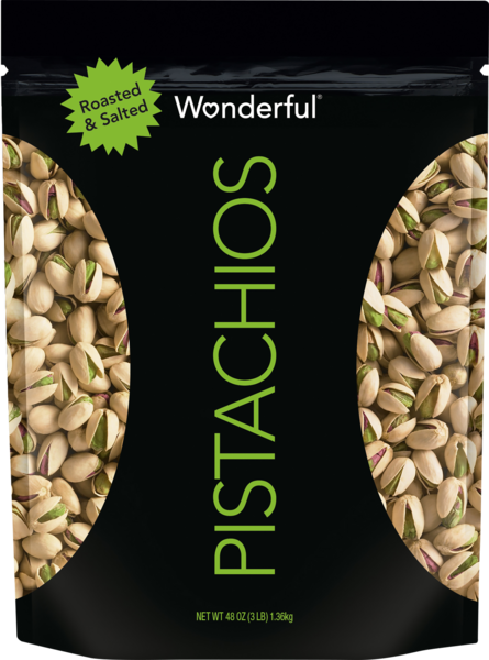 slide 1 of 1, Wonderful Pistachios, Roasted & Salted, 48 oz