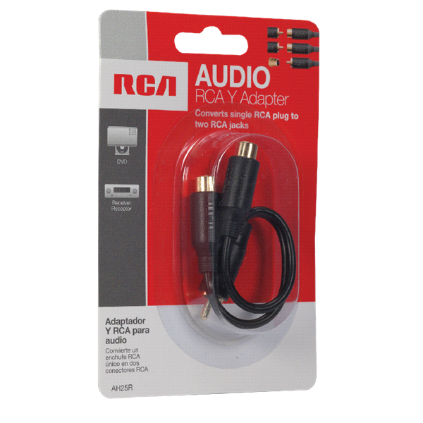 slide 1 of 1, RCA Y Adapter, 1 ct