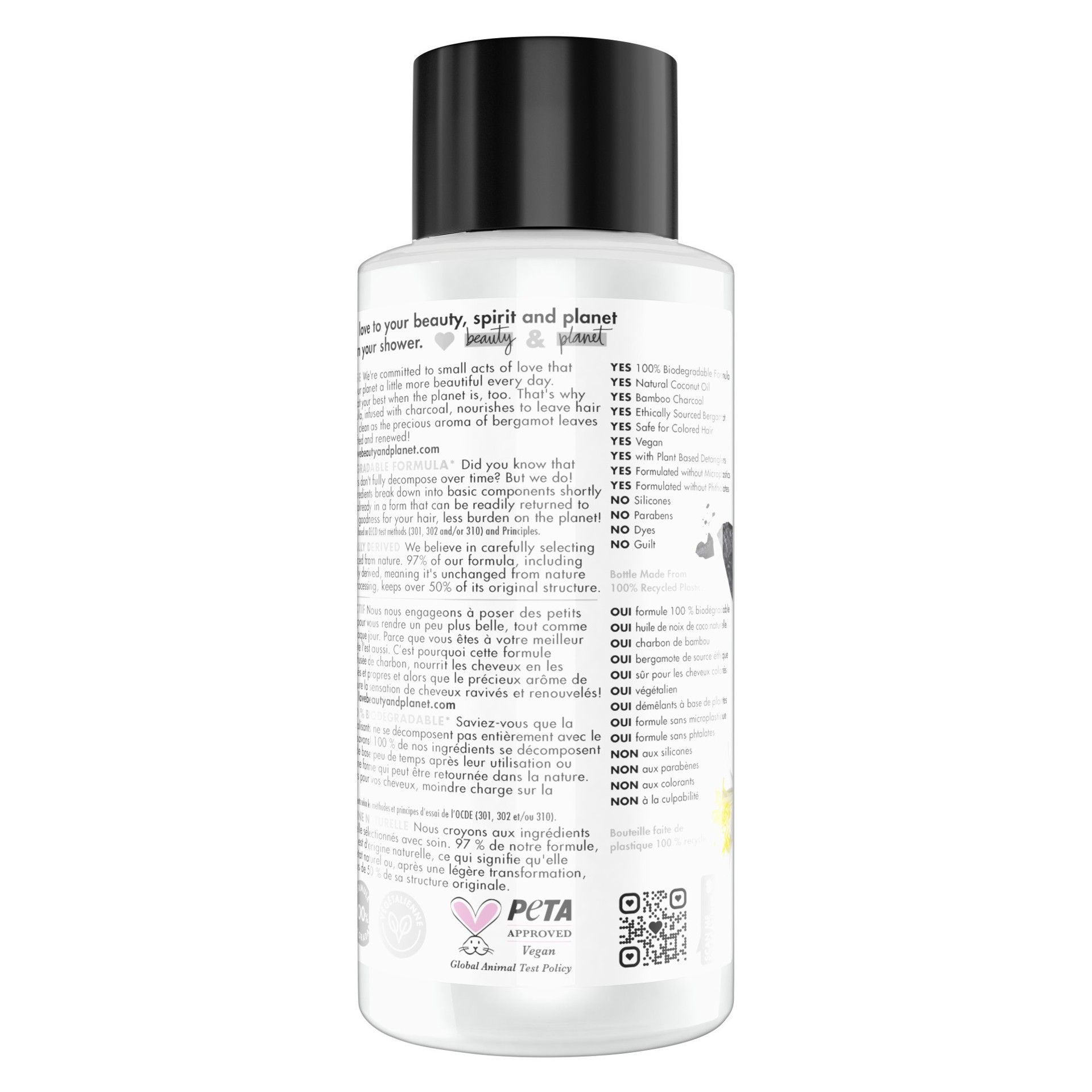 slide 3 of 6, Love Beauty and Planet Cleansing Conditioner Charcoal & Bergamot, 13.5 oz, 13.5 oz