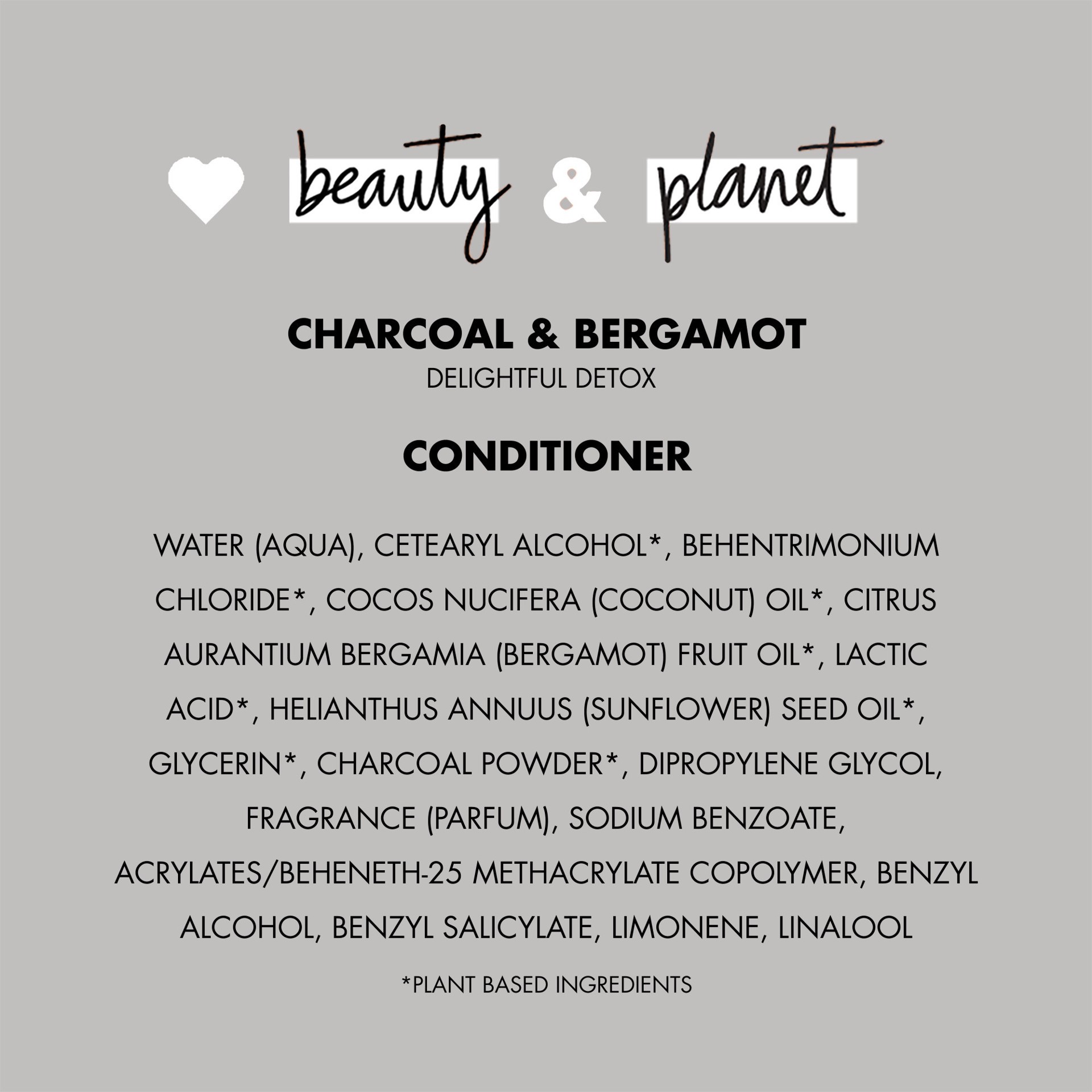 slide 6 of 6, Love Beauty and Planet Cleansing Conditioner Charcoal & Bergamot, 13.5 oz, 13.5 oz