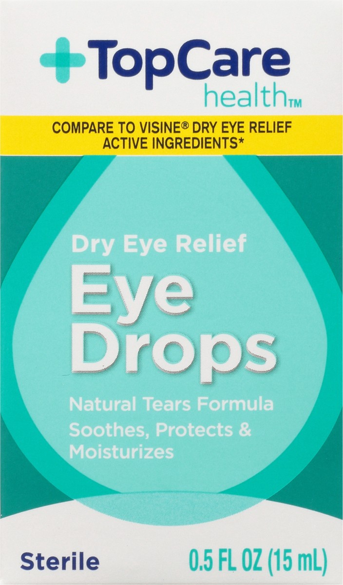 slide 2 of 15, TopCare Health Eye Drops 0.5 fl oz, 0.5 fl oz