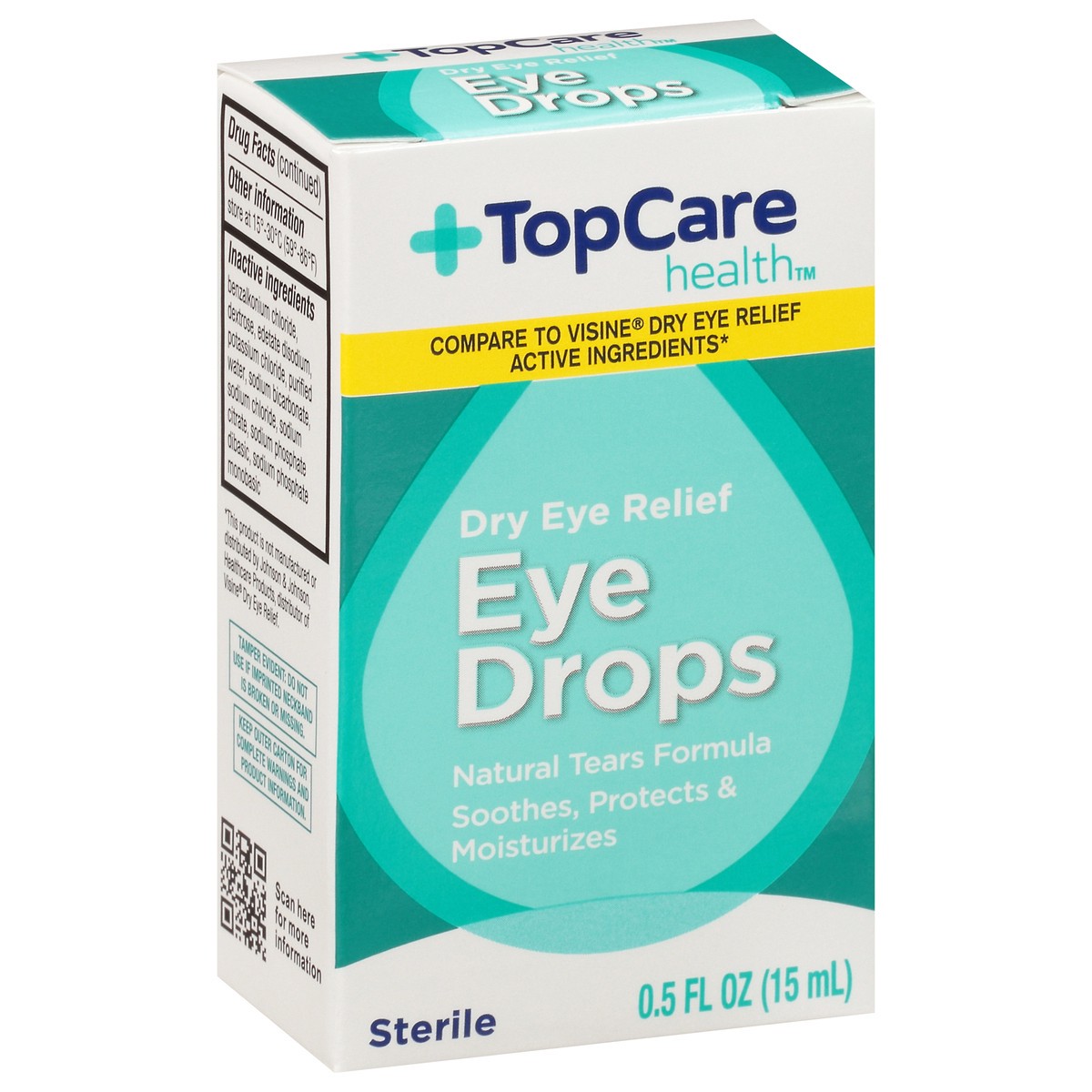 slide 14 of 15, TopCare Health Eye Drops 0.5 fl oz, 0.5 fl oz