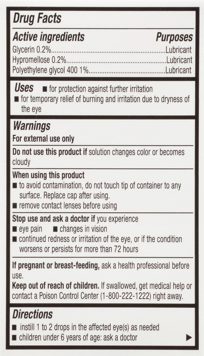 slide 9 of 15, TopCare Health Eye Drops 0.5 fl oz, 0.5 fl oz