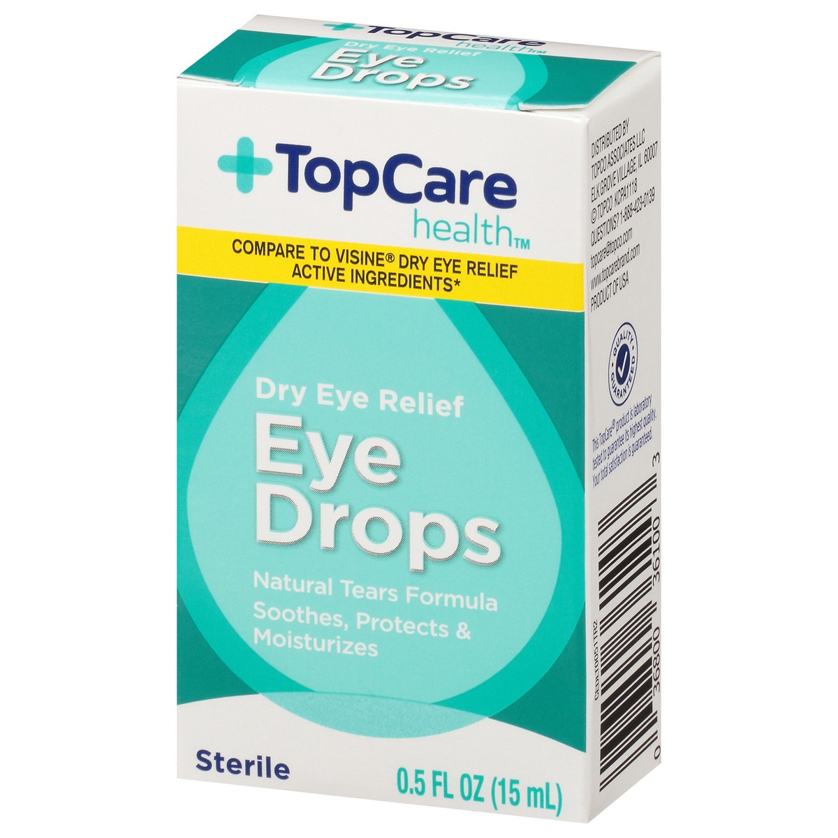 slide 4 of 15, TopCare Health Eye Drops 0.5 fl oz, 0.5 fl oz