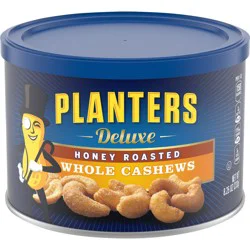 Planters Deluxe Cashews Honey Roasted - 6 ct