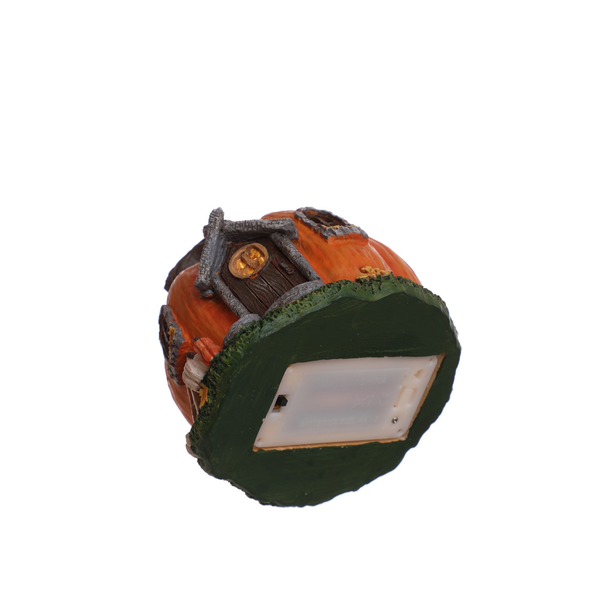 slide 2 of 3, Mini Led Pumpkin House Decoration By Ashland, 5.75 in x 5.5 in x 5.5 in