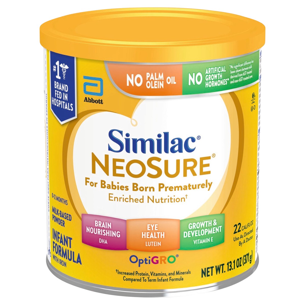 slide 1 of 1, Similac NeoSure Infant Formula with Iron Powder 1-13.1 oz Can, 13.1 oz