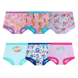 Disney Princess Girls' Potty Training Underwear, 6 ct